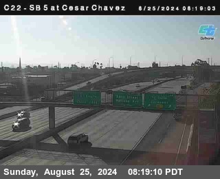 SB 5 at Cesar E Chaves Prkwy