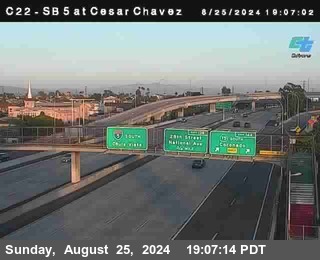 SB 5 at Cesar E Chaves Prkwy