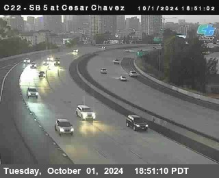 SB 5 at Cesar E Chaves Prkwy