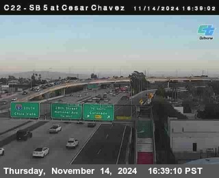 SB 5 at Cesar E Chaves Prkwy