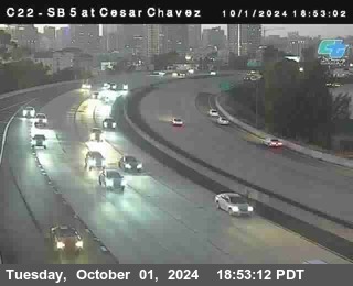 SB 5 at Cesar E Chaves Prkwy