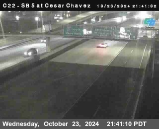 SB 5 at Cesar E Chaves Prkwy