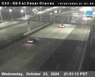 SB 5 at Cesar E Chaves Prkwy