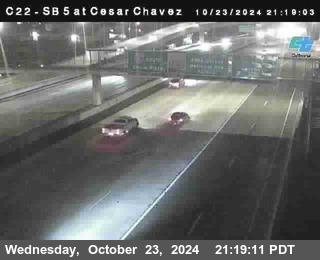 SB 5 at Cesar E Chaves Prkwy