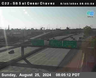 SB 5 at Cesar E Chaves Prkwy