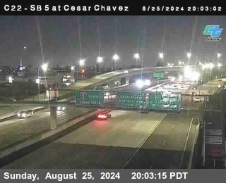 SB 5 at Cesar E Chaves Prkwy