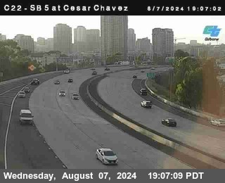 SB 5 at Cesar E Chaves Prkwy