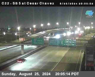 SB 5 at Cesar E Chaves Prkwy