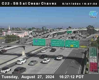 SB 5 at Cesar E Chaves Prkwy