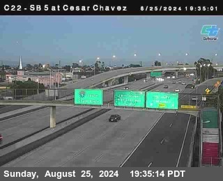 SB 5 at Cesar E Chaves Prkwy