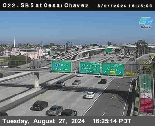 SB 5 at Cesar E Chaves Prkwy