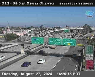 SB 5 at Cesar E Chaves Prkwy