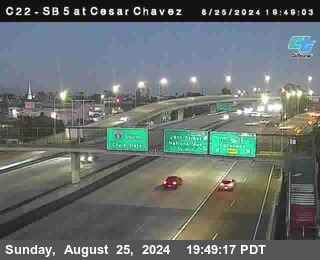 SB 5 at Cesar E Chaves Prkwy