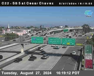 SB 5 at Cesar E Chaves Prkwy