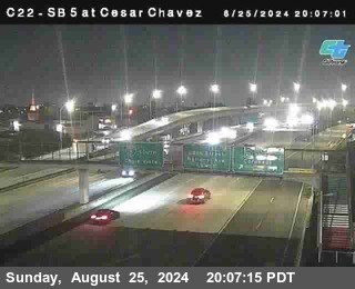 SB 5 at Cesar E Chaves Prkwy