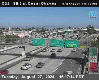 SB 5 at Cesar E Chaves Prkwy