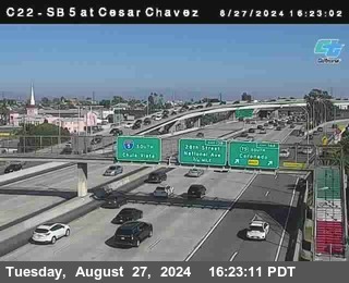 SB 5 at Cesar E Chaves Prkwy