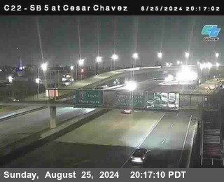 SB 5 at Cesar E Chaves Prkwy