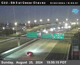 SB 5 at Cesar E Chaves Prkwy