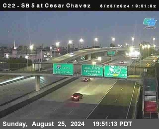 SB 5 at Cesar E Chaves Prkwy