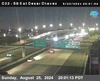 SB 5 at Cesar E Chaves Prkwy