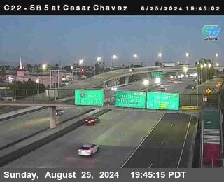 SB 5 at Cesar E Chaves Prkwy