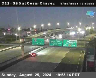 SB 5 at Cesar E Chaves Prkwy