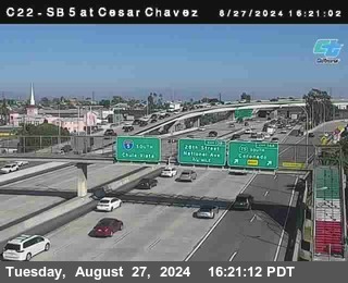 SB 5 at Cesar E Chaves Prkwy