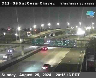 SB 5 at Cesar E Chaves Prkwy