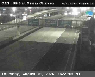 SB 5 at Cesar E Chaves Prkwy