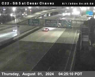 SB 5 at Cesar E Chaves Prkwy