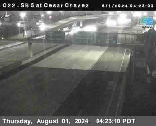 SB 5 at Cesar E Chaves Prkwy