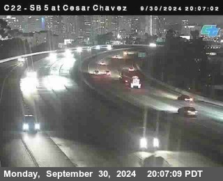 SB 5 at Cesar E Chaves Prkwy