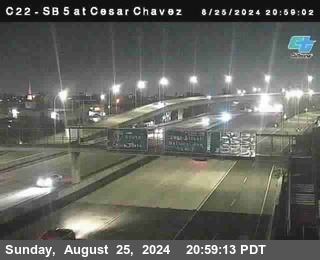 SB 5 at Cesar E Chaves Prkwy