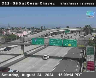 SB 5 at Cesar E Chaves Prkwy