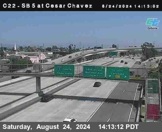 SB 5 at Cesar E Chaves Prkwy