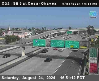 SB 5 at Cesar E Chaves Prkwy