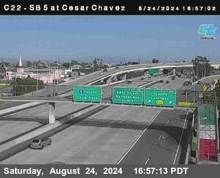 SB 5 at Cesar E Chaves Prkwy