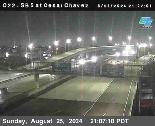 SB 5 at Cesar E Chaves Prkwy