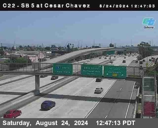 SB 5 at Cesar E Chaves Prkwy