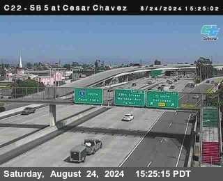 SB 5 at Cesar E Chaves Prkwy