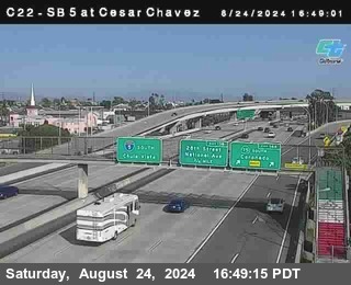 SB 5 at Cesar E Chaves Prkwy