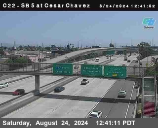 SB 5 at Cesar E Chaves Prkwy