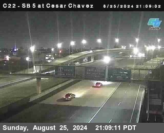 SB 5 at Cesar E Chaves Prkwy