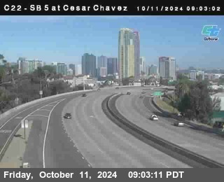 SB 5 at Cesar E Chaves Prkwy