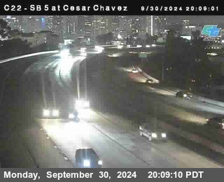 SB 5 at Cesar E Chaves Prkwy