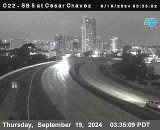 SB 5 at Cesar E Chaves Prkwy