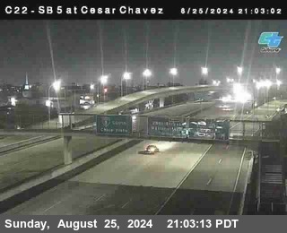 SB 5 at Cesar E Chaves Prkwy