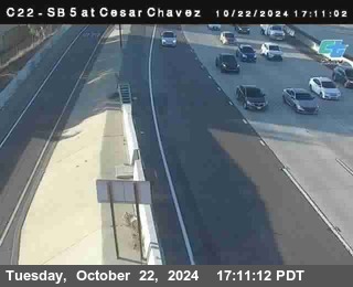 SB 5 at Cesar E Chaves Prkwy