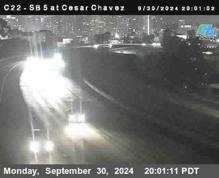 SB 5 at Cesar E Chaves Prkwy